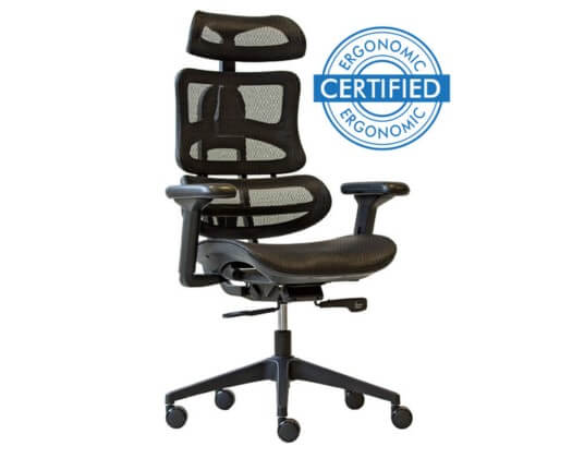 black comfortline operators office chair