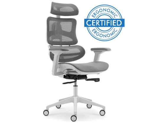 white comfortline operators office chair