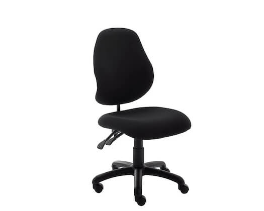 Ascot Typist Mid Back Chair on a white background