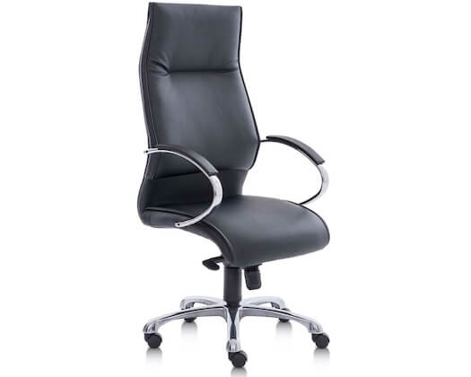 Mirage manager chair in a white photo studio