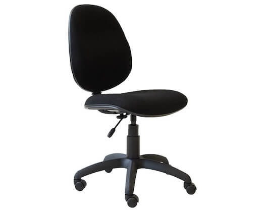 Monti typist chair against a white backdrop